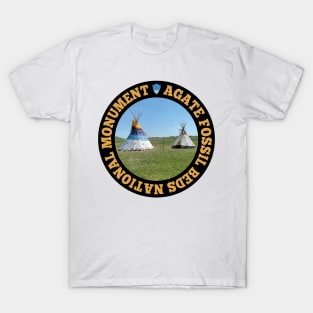 Agate Fossil Beds National Monument circle T-Shirt